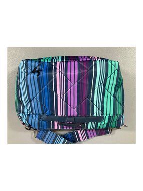 Lug Flare 2 LoveStripe RFID Quilted Crossbody Bag, Detachable Strap, Multi-Compa